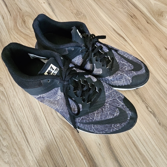 Nike FS Lite Run 3 Sneakers Womens Performace Running Shoe  Size 9 Black/Gray - Picture 6 of 11